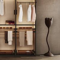 Tulipan free-standing coat stand - ruby red 5